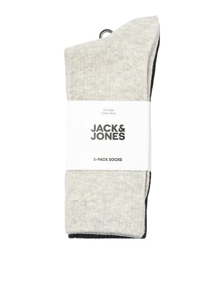 Jack Jones Soho Tennıs 3 Lü Paket Erkek Çorap 12280165 - Resim 2