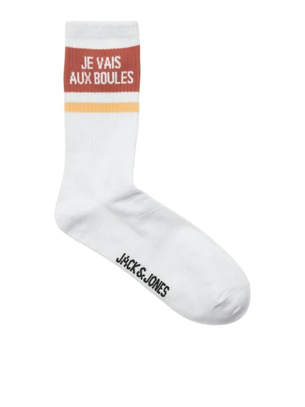 Jack Jones Boulı Tennıs 3 Lü Paket Erkek Çorap 12286387 - 4