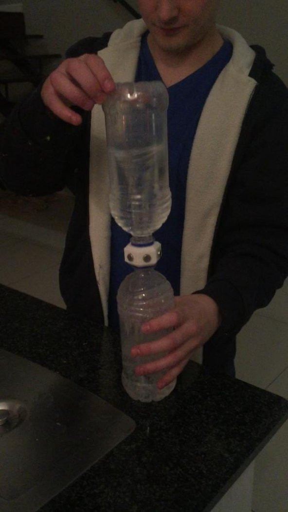 Yapısal Su - Şişe Konnektörü Plastik Aparat - 2