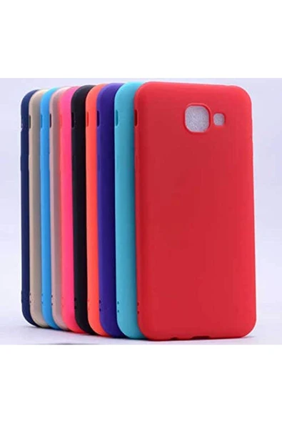 DF ONLINE Galaxy A5 2017 Uyumlu Mat Yumuşak Silikon Kılıf (Altın Rengi) 1017157 - 3