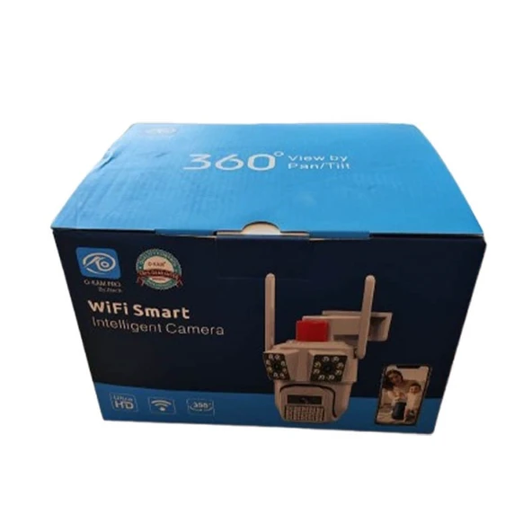 O-KAM-3033 9MP 3 Lens WIFI PTZ Camera - Resim 3