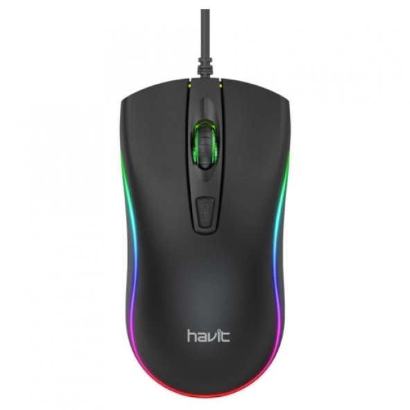 Havit MS72 Siyah Kablolu RGB Mouse