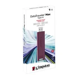 Kingston DTMAXA-1TB 1TB DataTraveler Max Type-A 1000R-900W USB 3.2 Gen 2 Flash Bellek - 4