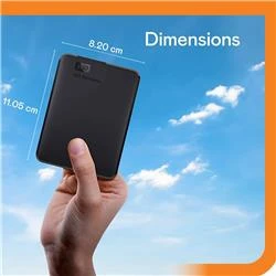 Wd 6Tb Elements 2.5" Usb 3.2 Taşınabilir Disk WDBHJS0060BBK-WESN Harici Harddisk - Resim 4