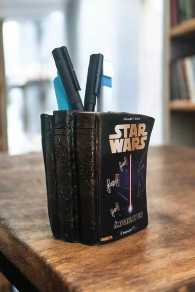 Gobo Star Wars Kitabı Şeklindeki Kalemlik 10x8 cm - 2