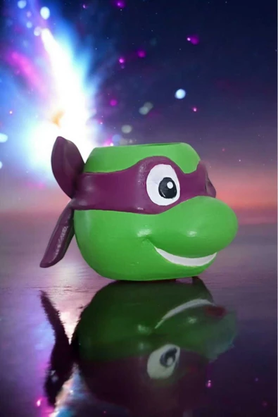 Gobo Ninja Kaplumbağa Şeklindeki Kalemlik Farklı Karakterler 7x10 cm - 2