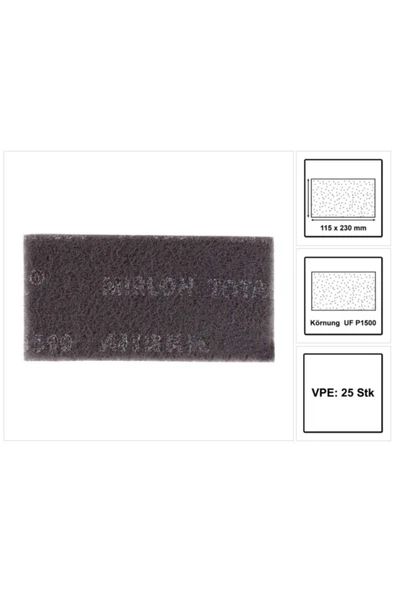 MİRKA Mirlon Total 115x230 mm Uf 1500 Gri 25 Adet - 2