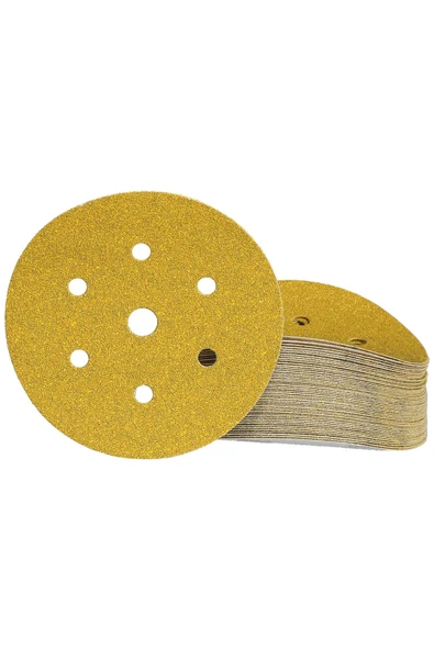 MİRKA Mırka Gold Cırt Zımpara 7 Delik 150 Mm P320 100'lü Paket - 5