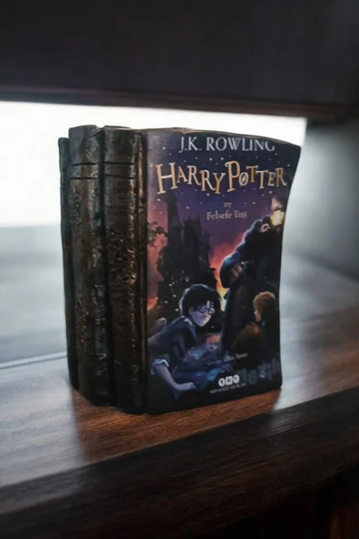 Gobo Harry Potter ve Felsefe Taşı Kitabı Şeklindeki Kalemlik 10x8 cm - 6