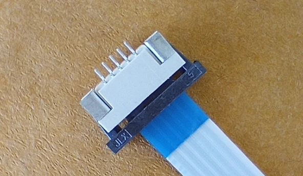5 Pin 1Mm Adımlı Flex Soketi Flex Ffc Konnektörü alt kontak 5-1-Alt - Resim 2