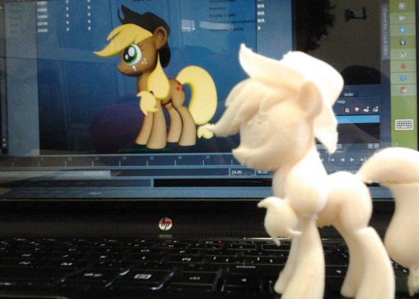 My Little Pony Applejack Biblo Dekoratif Hediyelik Süs Eşyası