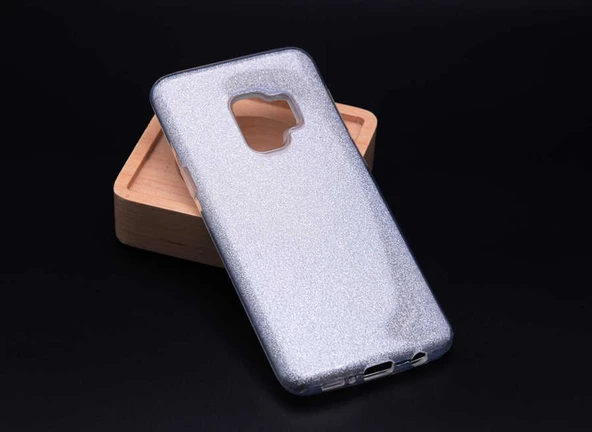 Galaxy A6 2018 Kılıf Zore Shining Simli Silikon Kılıf - 8
