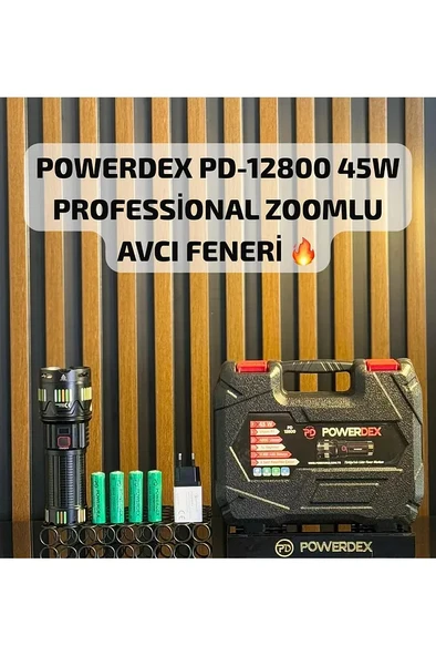 Powerdex PD-12800 Profesyonel El Feneri - 4