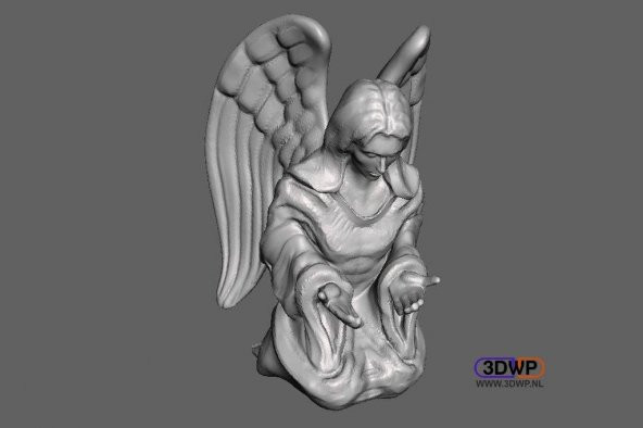 Angel Heykel Düşünür (Heykeli 3D Tarama) Plastik Aparat