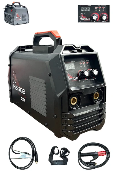 250 Amper Yeni Nesil Tam Profesyonel Dijital Göstergeli İnvertör Kaynak Makinesi Orjinal Amper