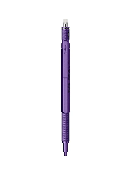 Scrikss Matri-X Versatil 0.7 mm Metalik Mor Şeffaf Ambalaj 5581 - 4