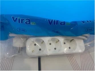Vira 3lü 2mt Topraklı Priz - 2