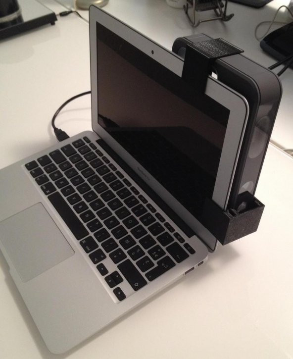 Klip De Côté Tarayıcı Sense Macbook Hava Plastik Aparat - 1