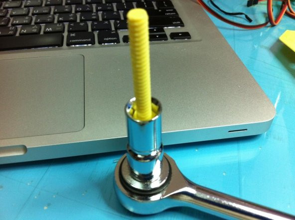 40Mm Uzun Vida, 7/16 İnç Somun Plastik Aparat - 5