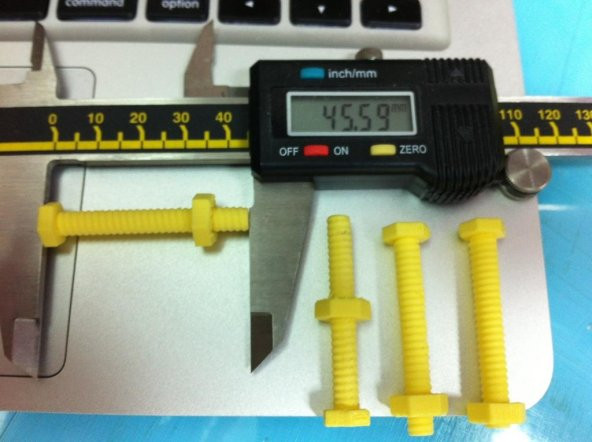 40Mm Uzun Vida, 7/16 İnç Somun Plastik Aparat - 9