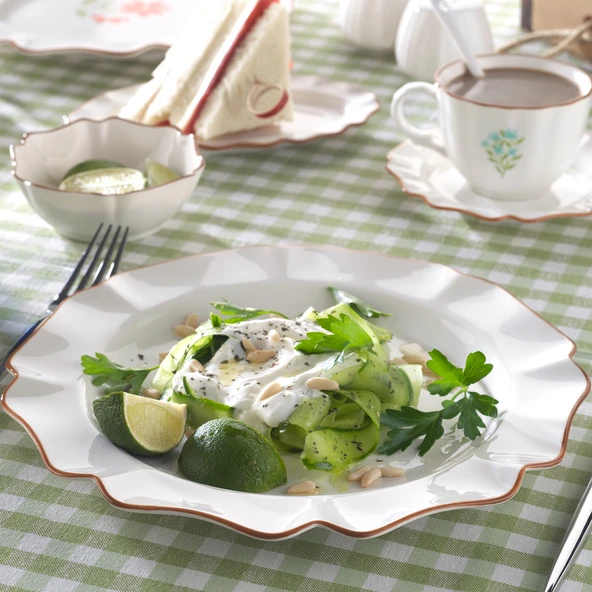 Schafer Fiora Kahvaltı Takımı 32 Parça-Çiçekli - 3