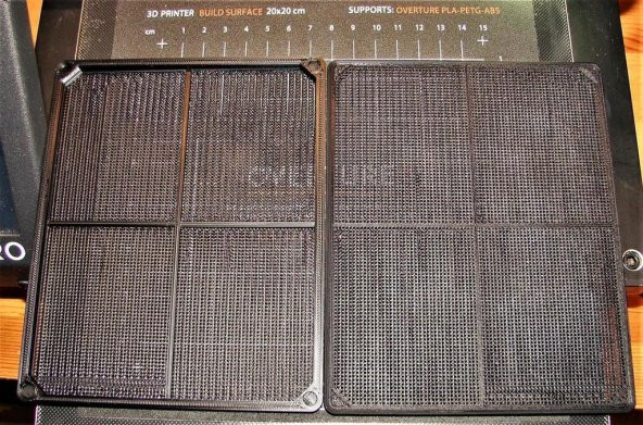 126Mm X 156Mm Manyetik Filtre Izgarası Plastik Aparat - 1