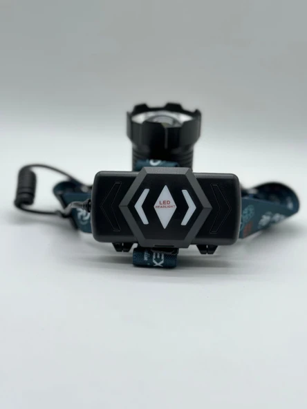 Powerdex  PD-1072  Şarlı Edilebilir Pilli Kafa Lambası 15W - 4