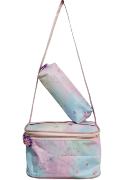 5 bölmeli kalemlikli ve beslenmeli nano ithal okul çantası su geçirmez full astarlı - 3