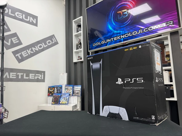 PlayStation 5 Fat 1TB Dijital Sürüm Tek Kol Kutulu (İKİNCİ EL)