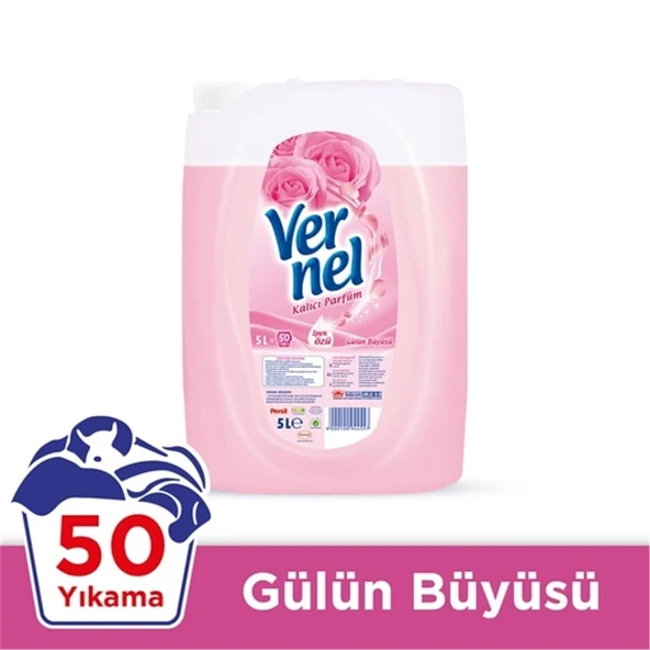 Vernel Taze Gül Yumuşatıcı 5 L