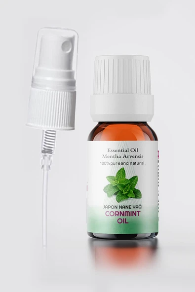 PROCLİS Japon Nane Yağı, %100 Doğal Uçucu Yağ, Cornmint Oil 10 ml Sprey Başlıklı