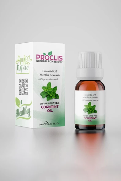 PROCLİS Japon Nane Yağı, %100 Doğal Uçucu Yağ, Cornmint Oil 10 ml Sprey Başlıklı - 2