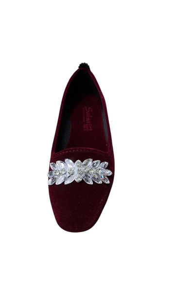 güven kundura Kadın Ev İçi  Süet Babet - 5