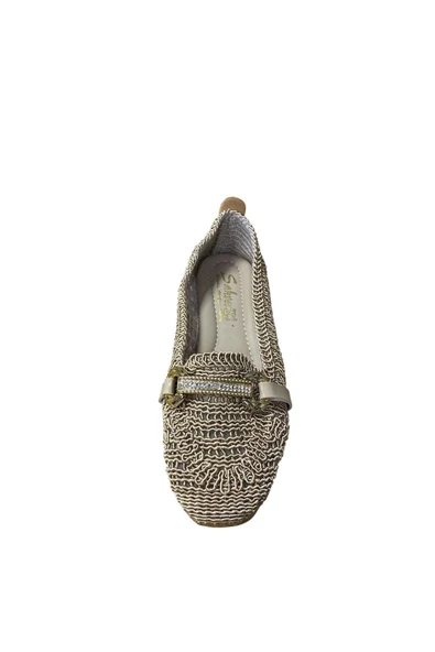 güven kundura Kadın Triko Taşlı Babet - Resim 11