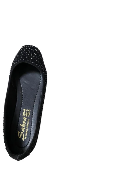 güven kundura Kadın Taşlı Süet Babet - Resim 2