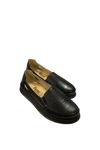 Esma Kadın Düz Taban Yazlık Babet - Resim 5