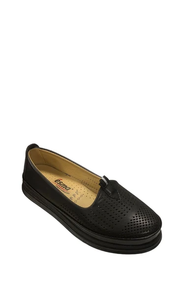 Esma Kadın Düz Taban Yazlık Babet - Resim 3