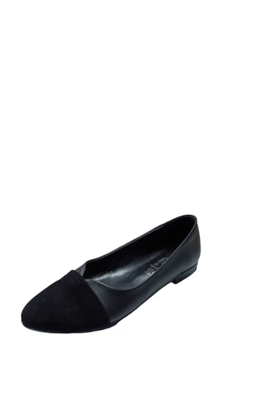 BÜŞRA Kadın Süet Babet Ayakkabı - Resim 5