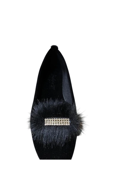 güven kundura Kadın Ev İçi  Süet Babet - 3