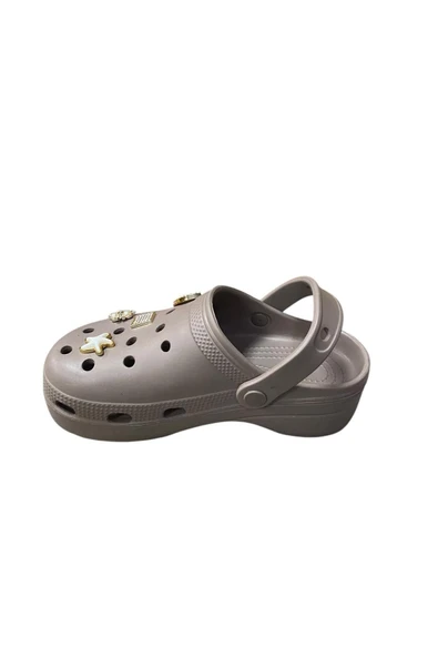 Apella Kadın Taşlı Düz Taban Önü Kapalı Eva Terlik - Resim 7