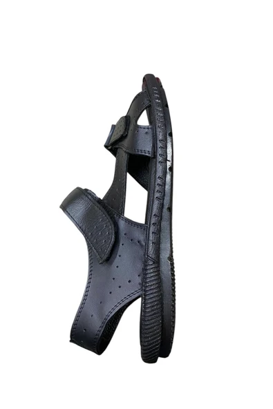 PANTER Erkek Hakiki Deri Sandalet - Resim 2