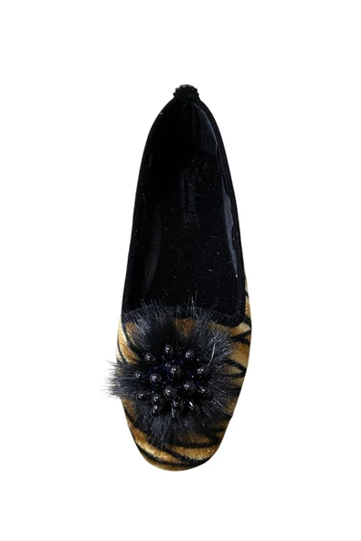 güven kundura Kadın Ev İçi Tüylü Babet ürün görseli