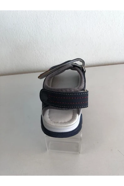 Alibo Çocuk Hakiki Deri Ortepedik Sandalet - Resim 3