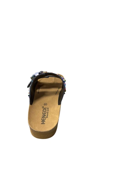 henedi Kadın Taşlı Terlik - Resim 10