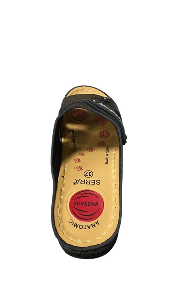 Serra Kadın Yazlık Dolgu Topuk Taşlı Terlik - Resim 4