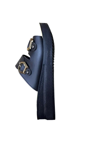 Serra Kadın Dolgu Topuk Yazlık Terlik - Resim 3