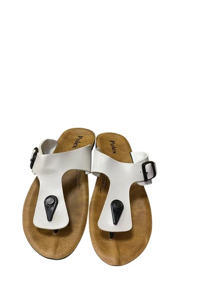 POLEX Kadın Düz Taban Parmak Arası Terlik - Resim 8