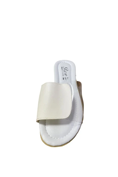 Rose Kadın Düz İnce Taban Şeffaflı Terlik - Resim 4