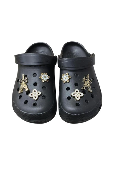 Lotus Kadın Önü Kapalı Eva Tokalı Terlik - Resim 5