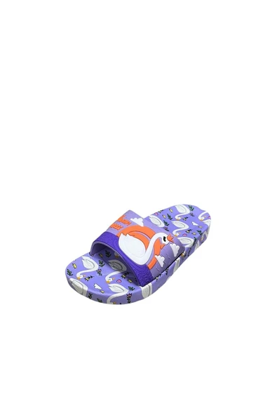 güven kundura Çocuk Terlk Düz Kaymaz Taban - Resim 5